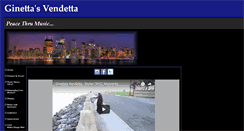 Desktop Screenshot of ginettasvendetta.com